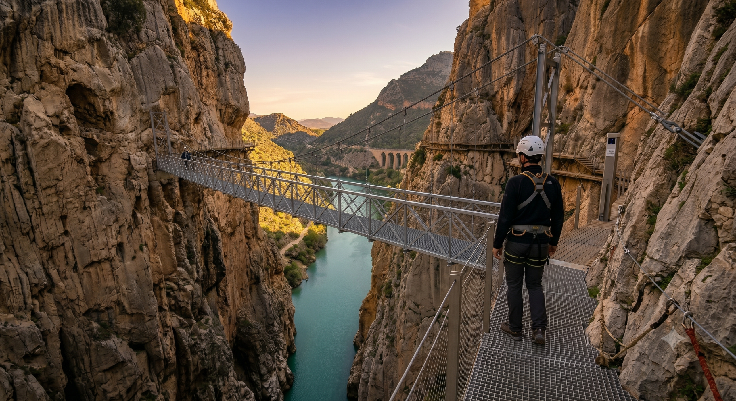 Caminito del Rey 2026: Así es el Nuevo y Espectacular Puente Colgante 2