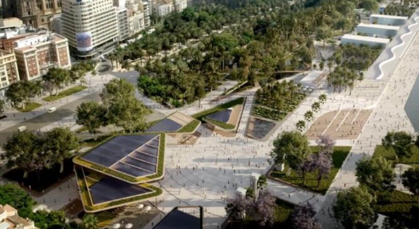 El futuro de la Plaza de la Marina de Málaga 1