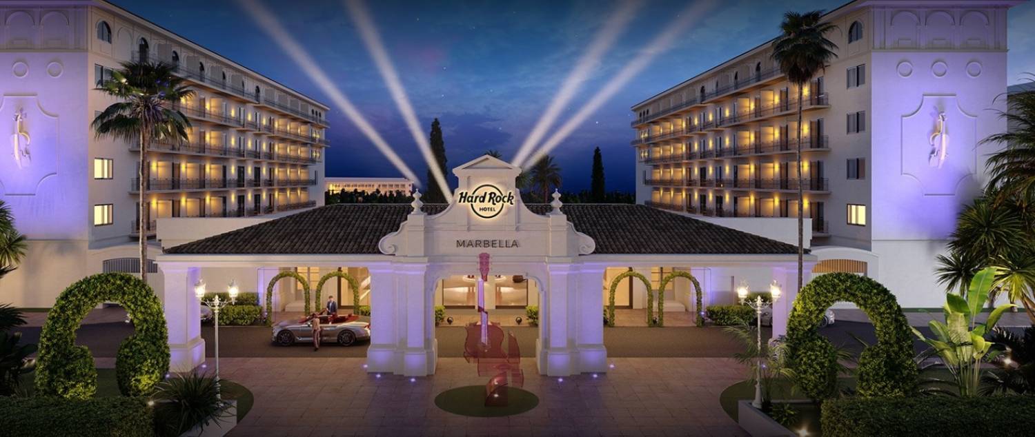 El antiguo Andalucía Plaza ahora es el hotel Hard Rock en Marbella cuatro estrellas. 3