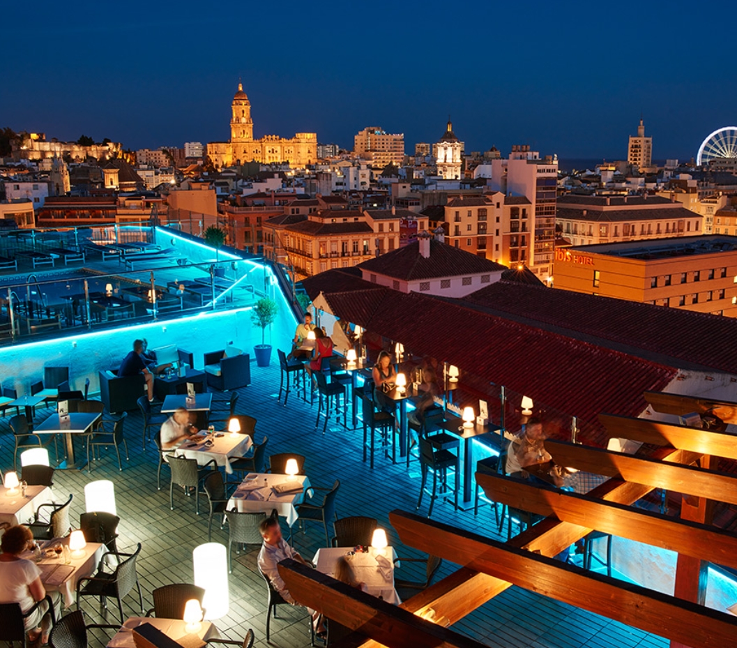 Terrazas con encanto: las mejores terrazas de Málaga. 1